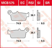 Trw Si Series Sinter Offroad-Bremsbeläge - Hinten