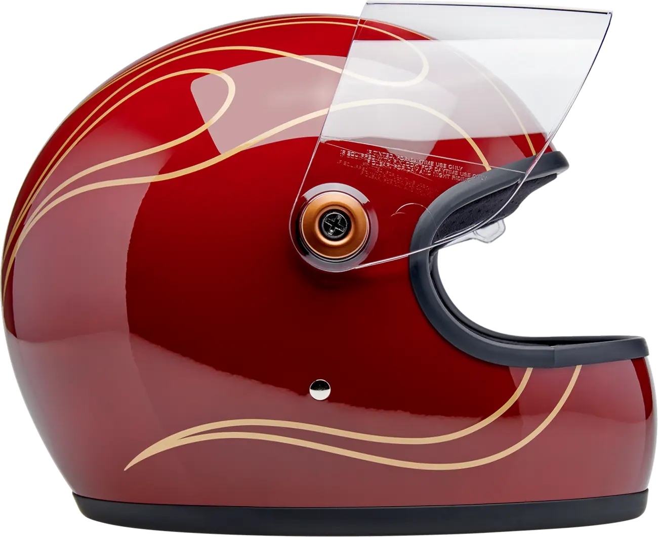 Biltwell Gringo S Helmet - Full Face - Garnet Red