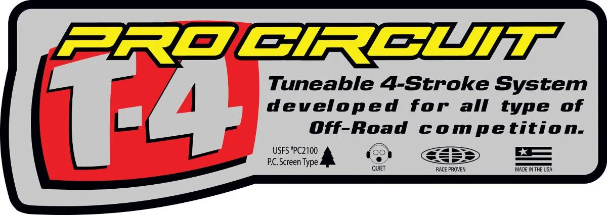 Pro Circuit Auspuff Decal