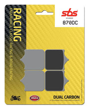 SBS DC Racing Dual Carbon Bremsbeläge Für Rennen - Vorne