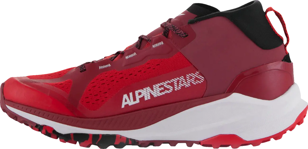 Alpinestars Meta XR V2 Shoes Brown Red Dark Red White