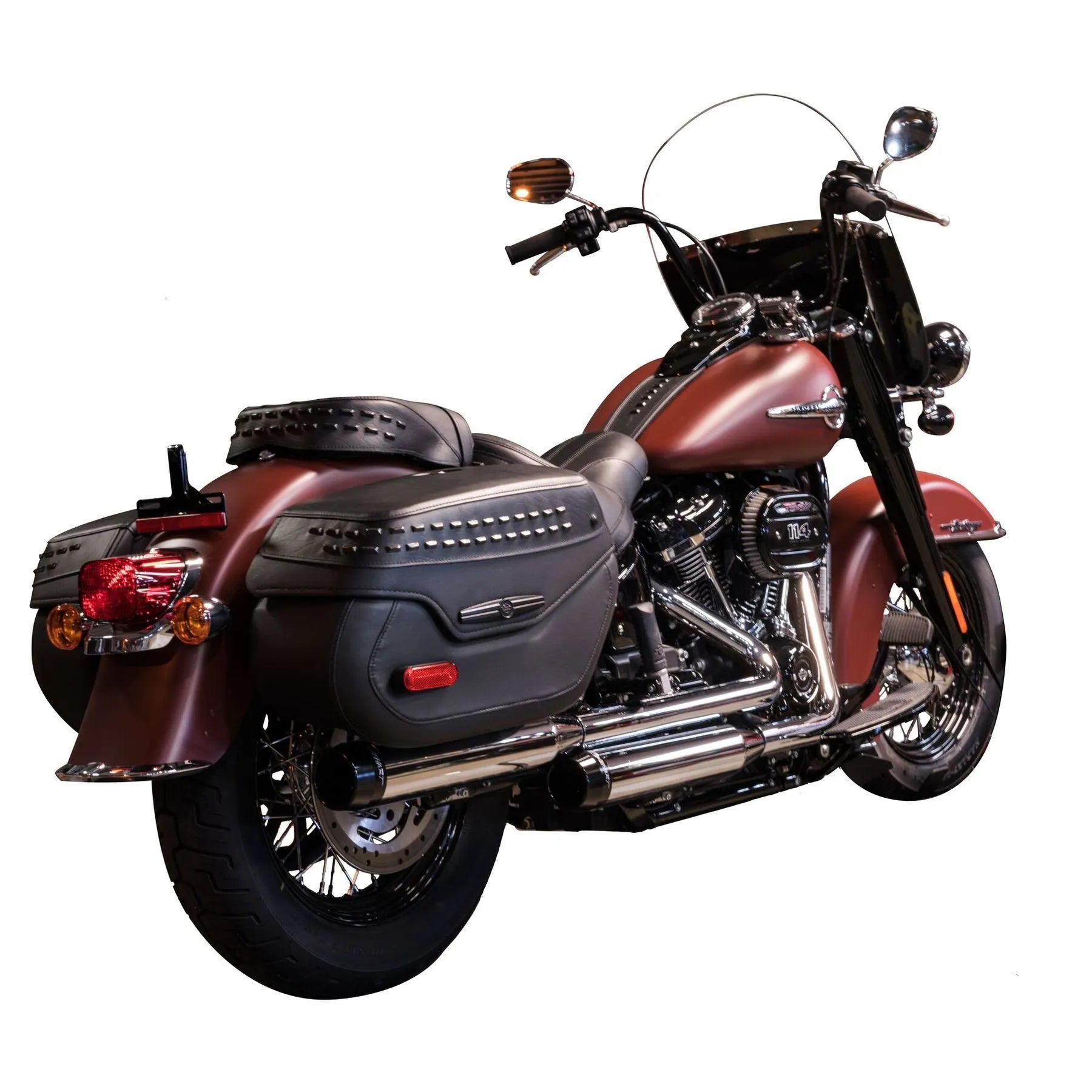 Rinehart Racing 3.5" Slip-on Schalldämpfer für Softails