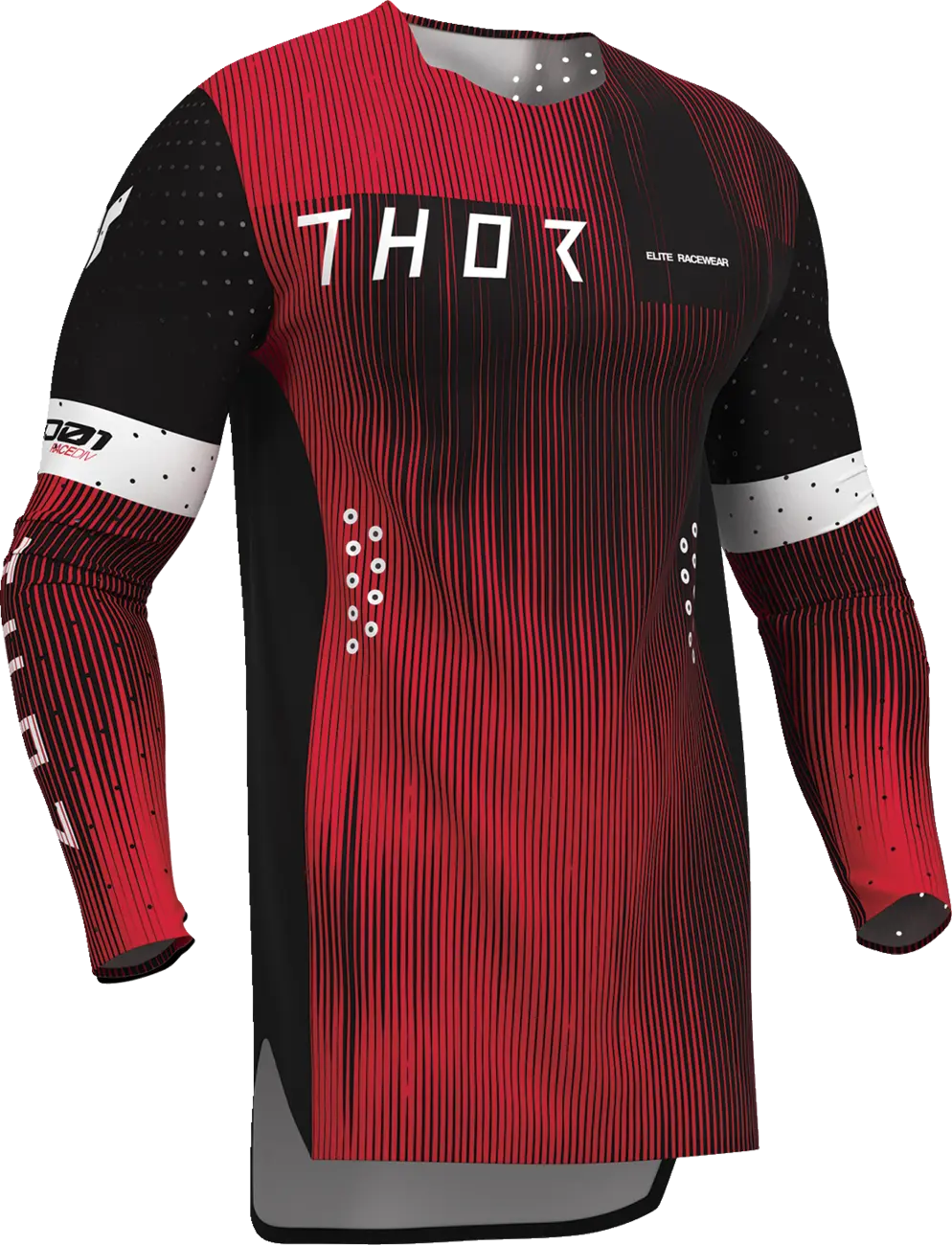 Thor Sportmode Vanish Jersey Black/Red