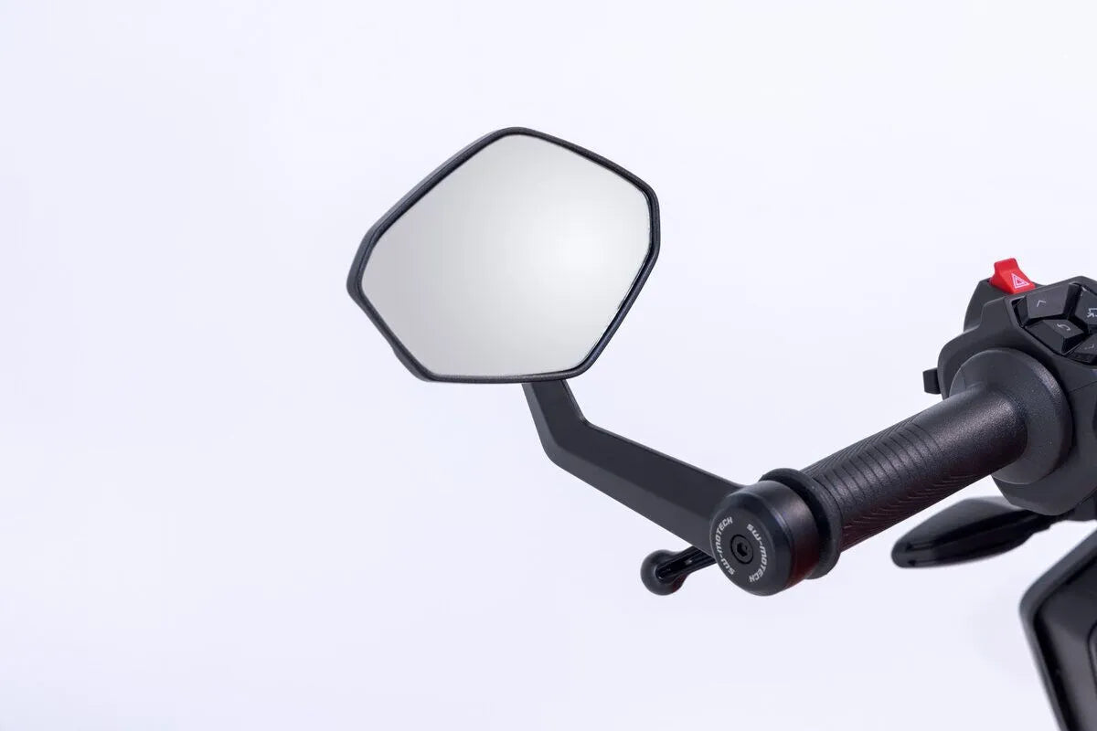 Sw-motech Bar End Mirrors - Black Aluminum