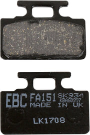 Ebc Organic Base Fa Bremsbeläge - Hinten