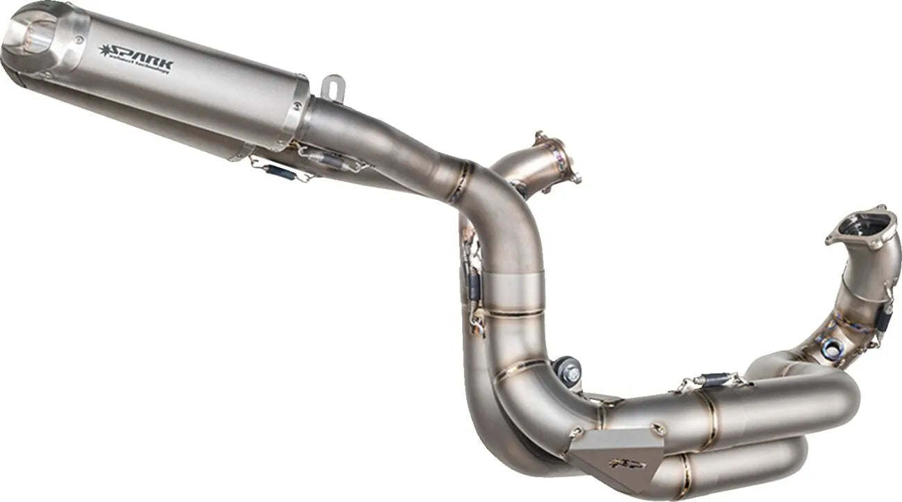 Spark Rechteckiges Voll-Titan-Auspuffsystem
