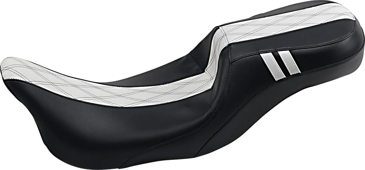 2-Up Le Pera Outcast Daddy Long Legs Seat - For Harley Davidson