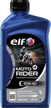 ELF Moto 4 Rider ADV TECH 10W-40 Engine Oil 1L
