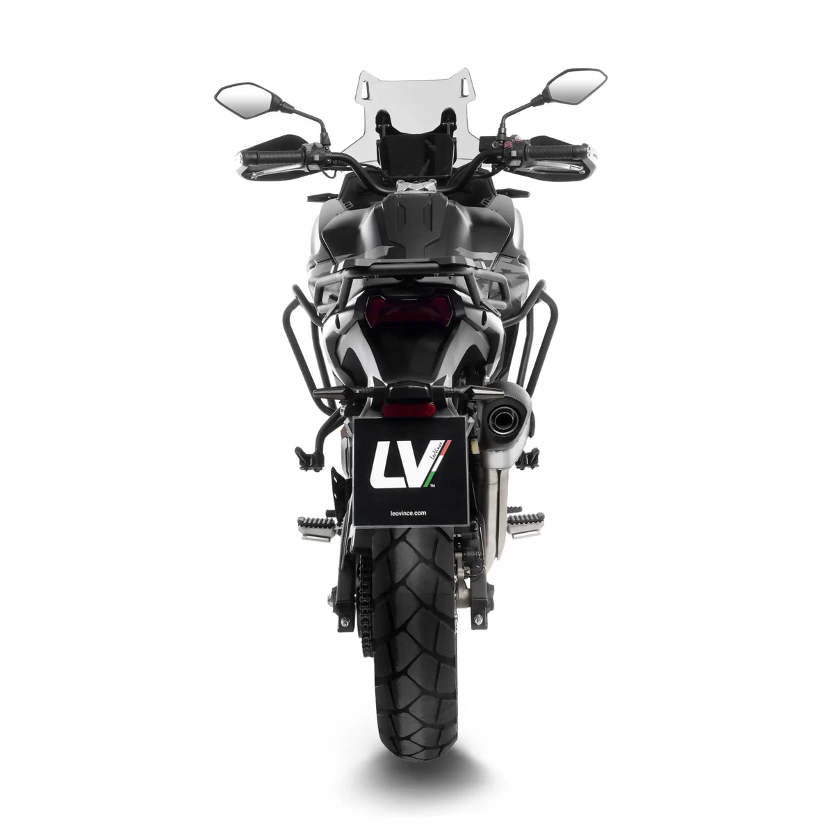 Leovince LV-14 Stainless Steel Slip-On Muffler for Voge Valico