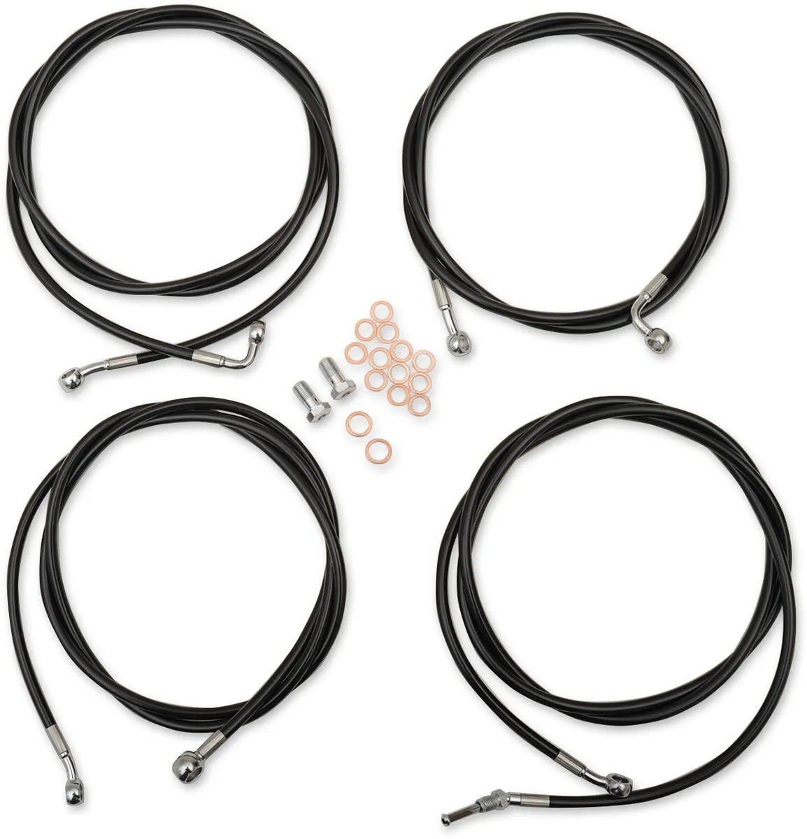 LA CHOPPERS Standard Vinyl Handlebar Cable Kit