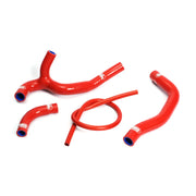Samco Sport Radiator Hose Kit - Red Silicone