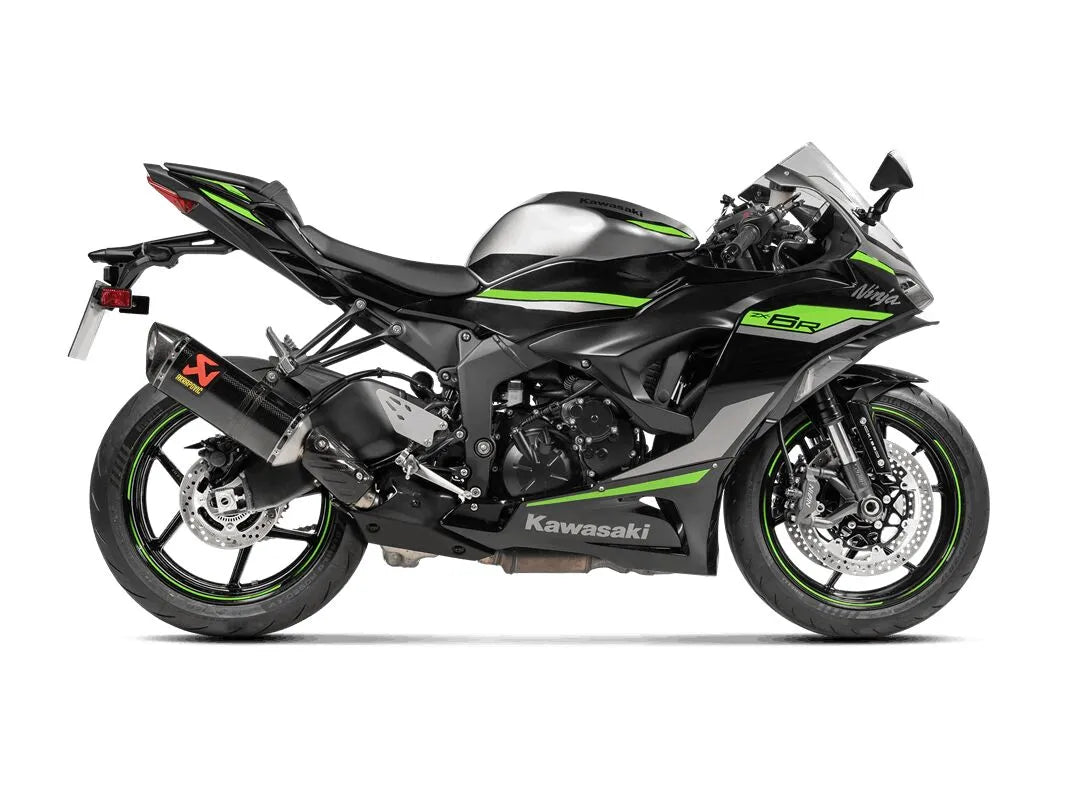 Akrapovic Slip-on Line Schalldämpfer mit Carbon-Endkappe - ECE Straßenzulassung