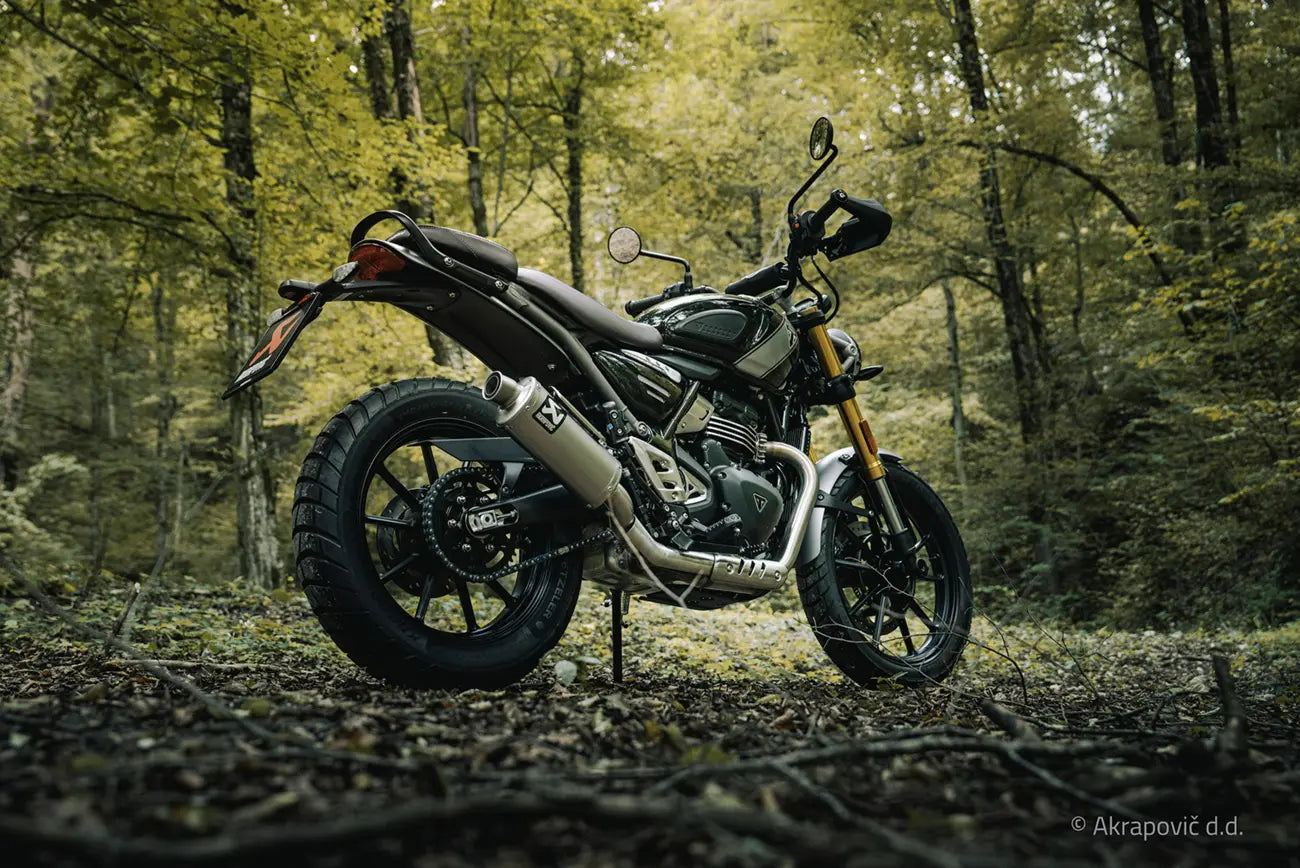 Akrapovic Slip-on Line Titan Endschalldämpfer - ECE-Typgenehmigt - ECE Straßenzulassung
