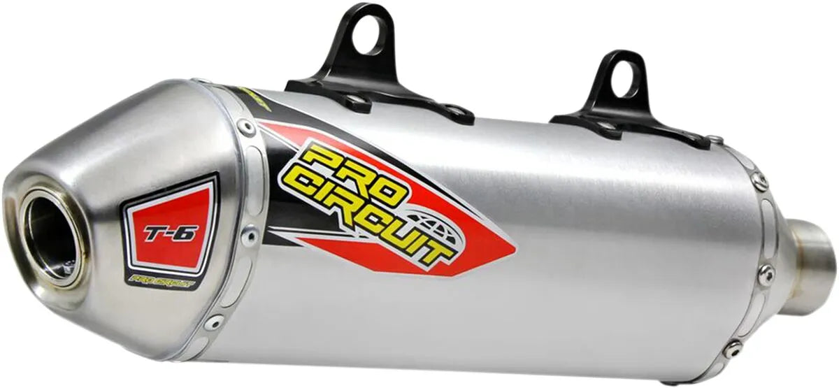Pro Circuit T-6 Slip-On Schalldämpfer mit Funkenfänger