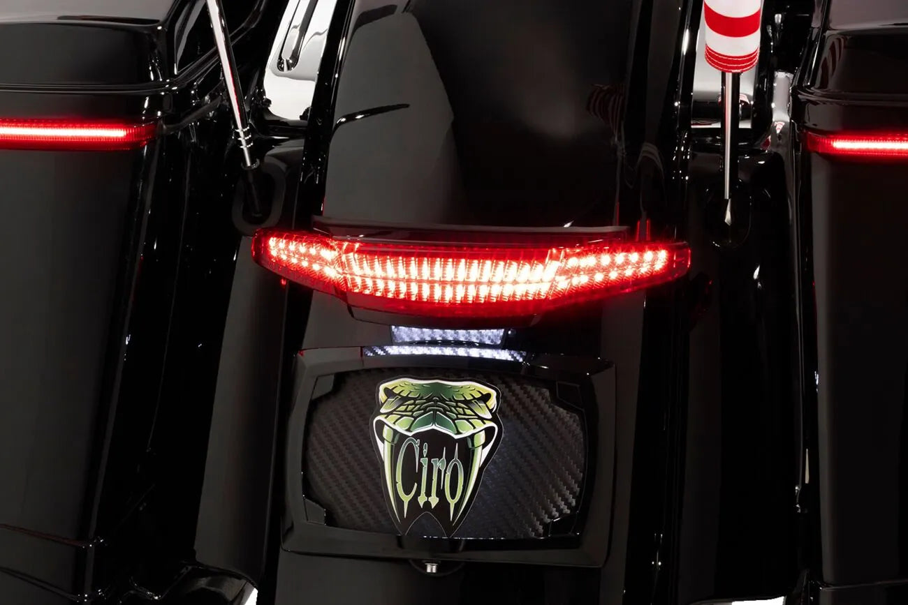 Ciro Latitude Led Taillight & License Plate Mount
