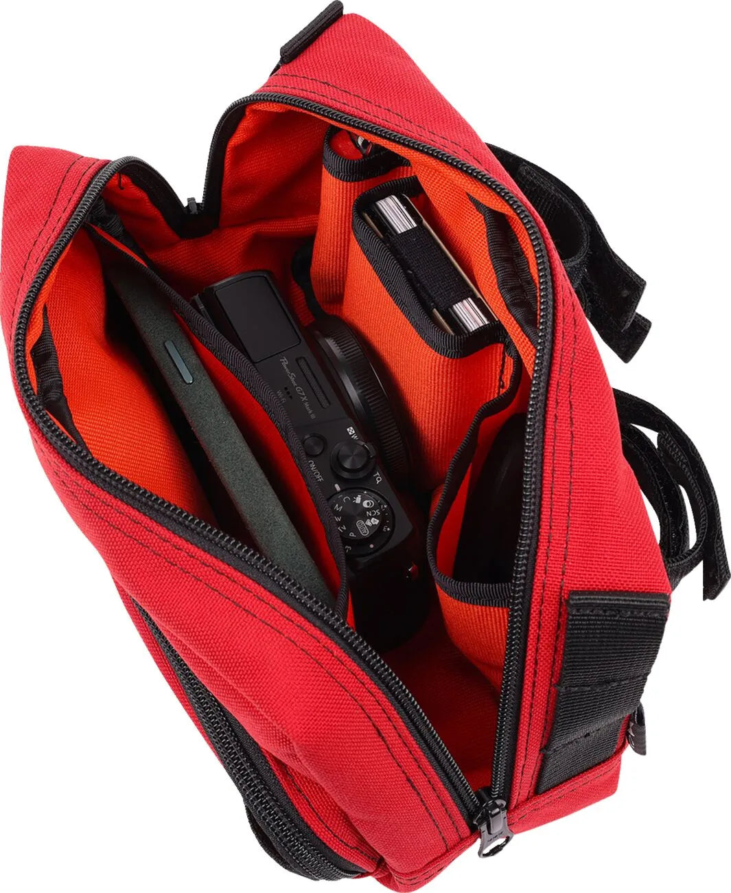 Thrashin Supply Handlebar Bag - Red