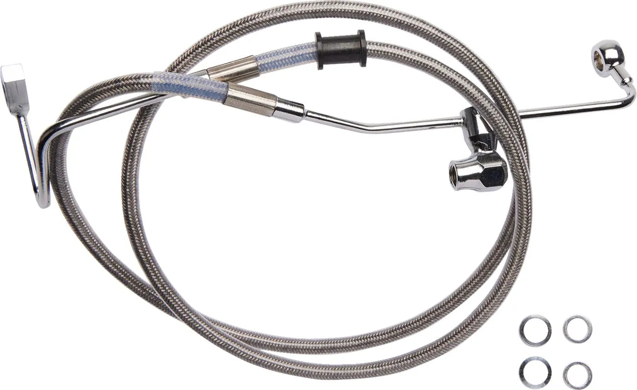 Drag Specialties Hintere Bremsleitung für ABS-Systeme