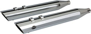 S&S Cycle Slash Cut Slip-On Schalldämpfer - Chrom