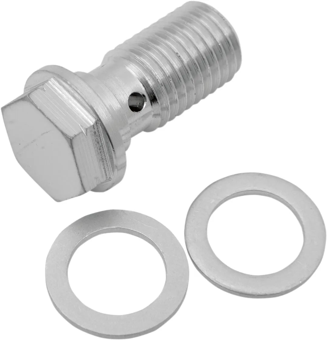 Drag Specialties Universal-Banjo-Bolzen aus Chromstahl