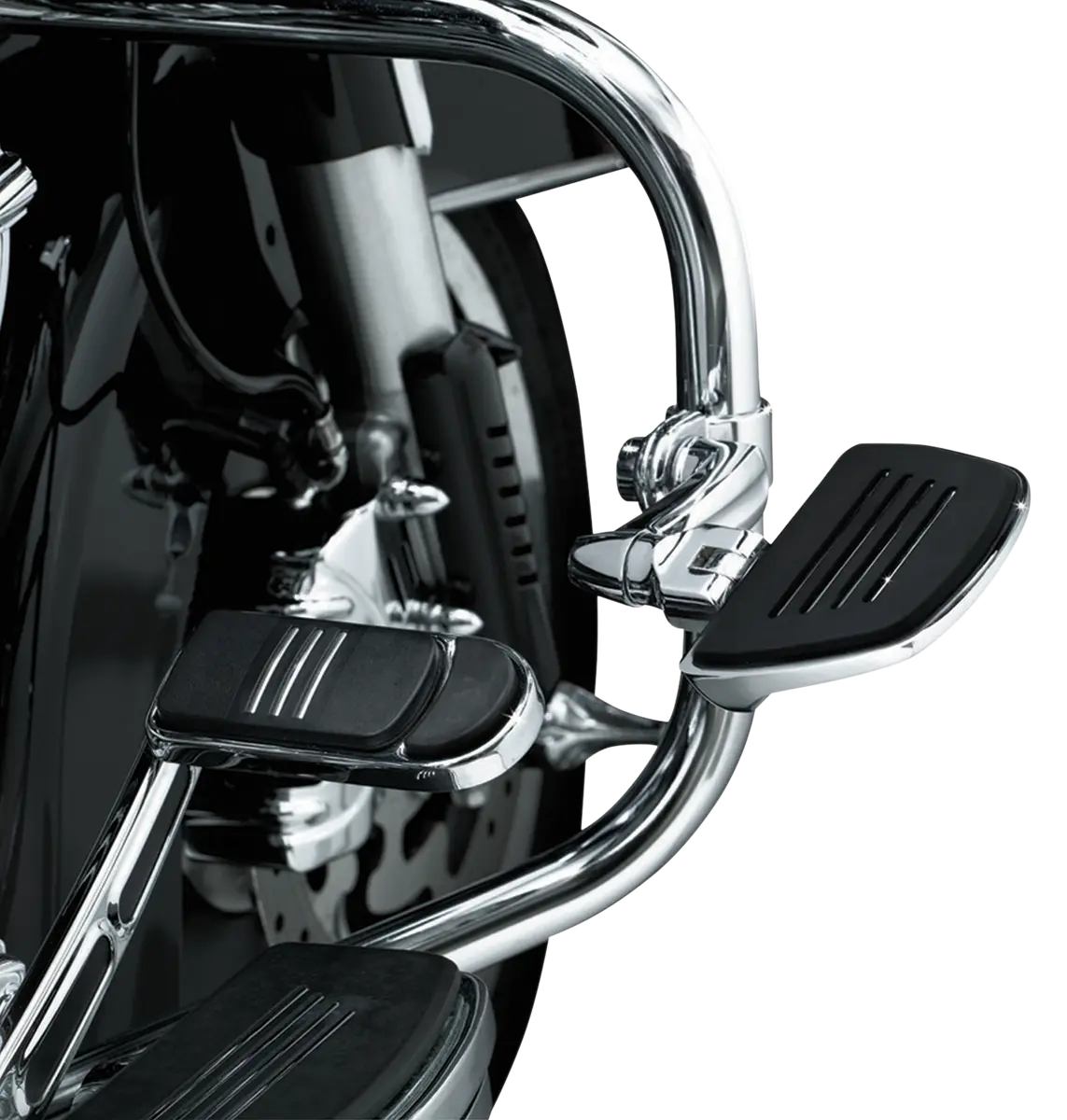 Kuryakyn Premium Mini Boards - Chrome & Black