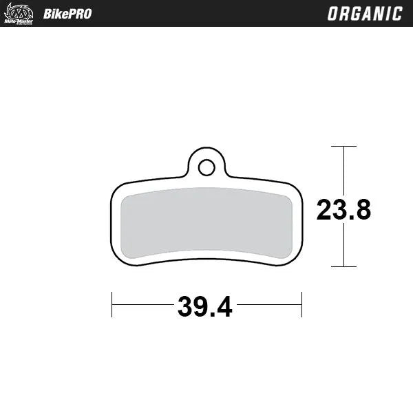 Moto-Master Organic Brake Pad Kit