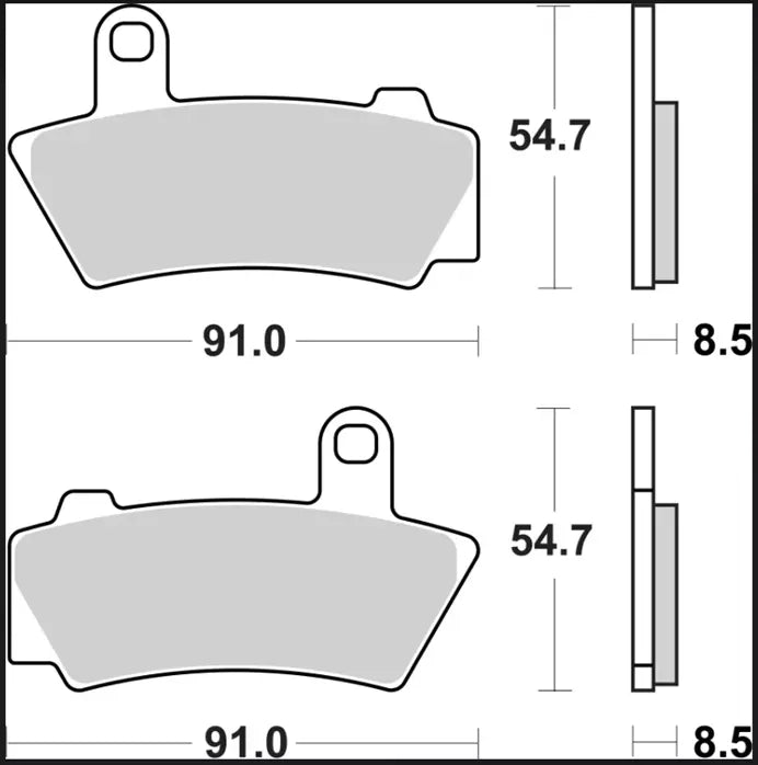 Brembo SA Sinter Front Brake Pads