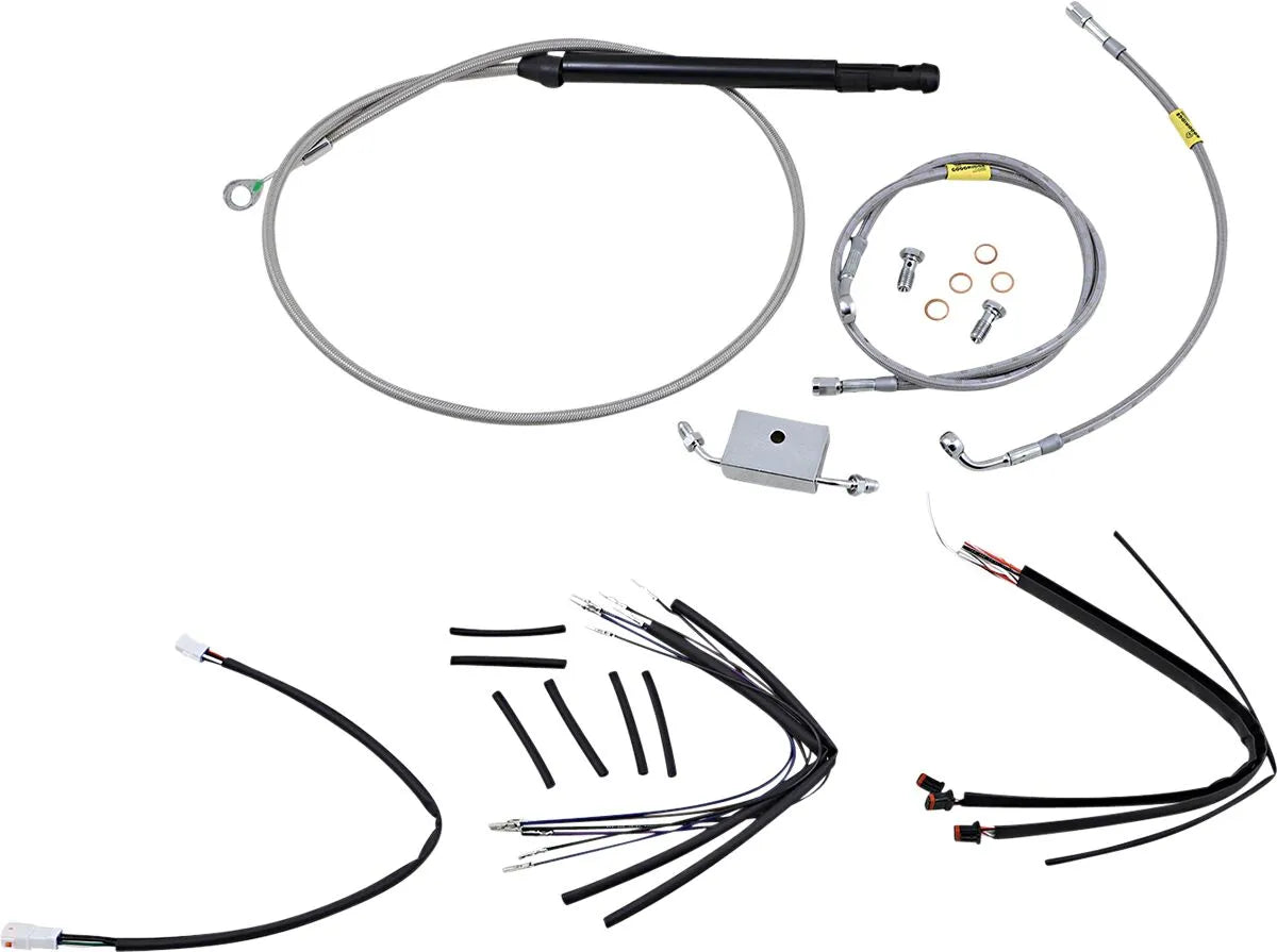 Burly Brand Cable and Brake Line Kit for Burly Ape Handlebars