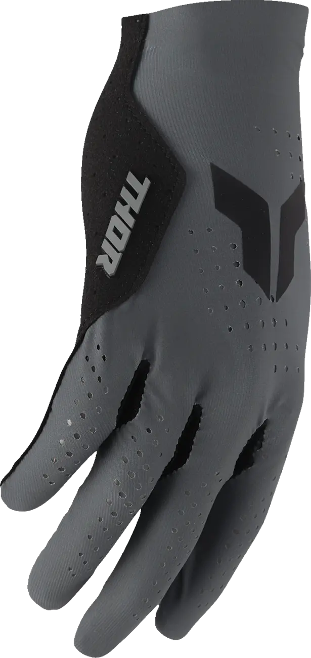Thor Sportmode Vented Iconic Gloves - Black/Charcoal