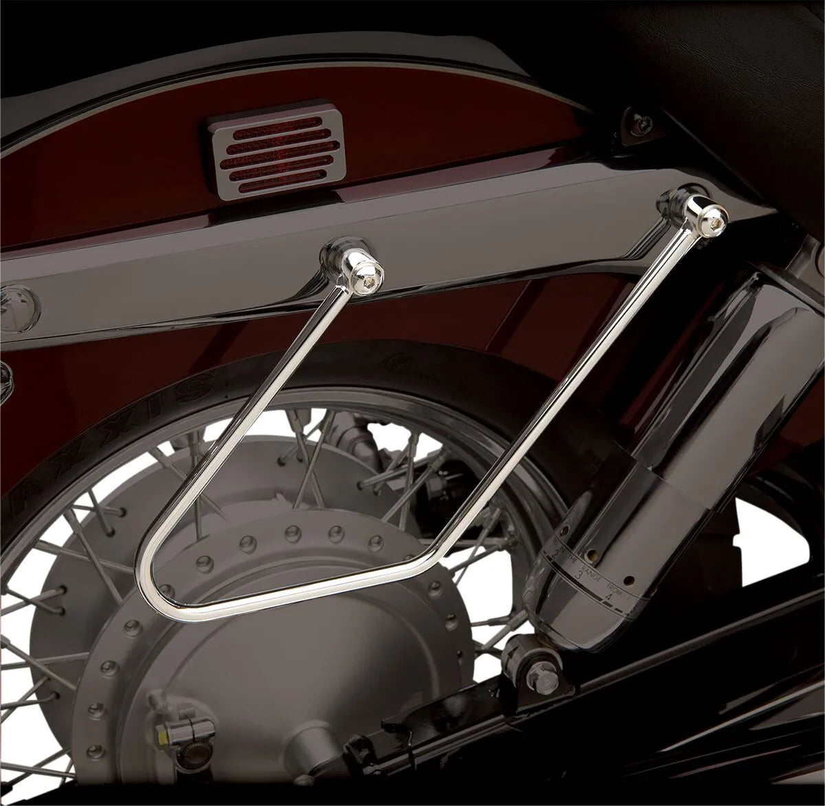 Show Chrome Saddlebag Stays