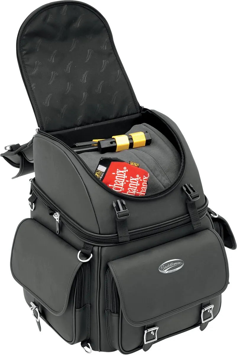 Saddlemen Br3400ex Sissy Bar Bag With Backrest