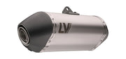 Leovince Lv-14 Edelstahl Slip-on Auspuff - ECE Straßenzulassung