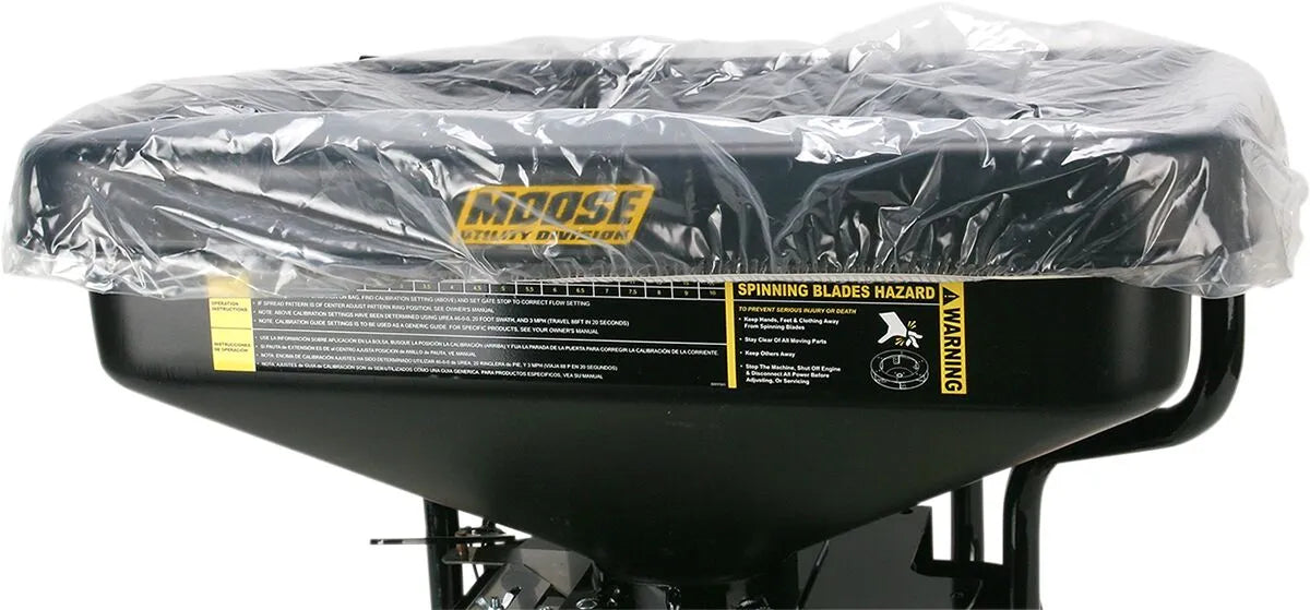 Moose Offroad Four Wheel Spreader Cover, Black
