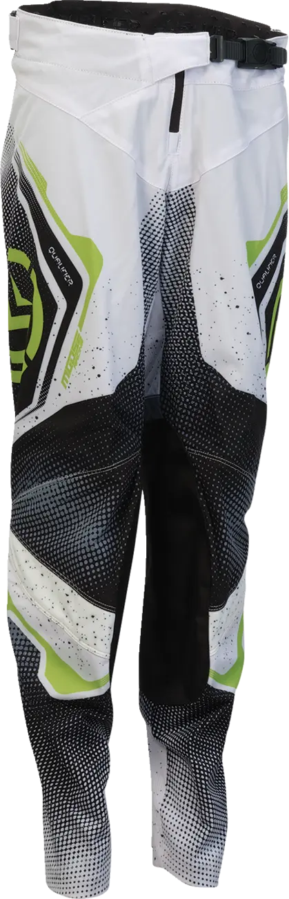 Moose Offroad Youth Qualifier Pants - Black/Green/White