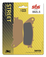 SBS LS Street Excel Sinter Bremsbeläge Hinten - Hinten