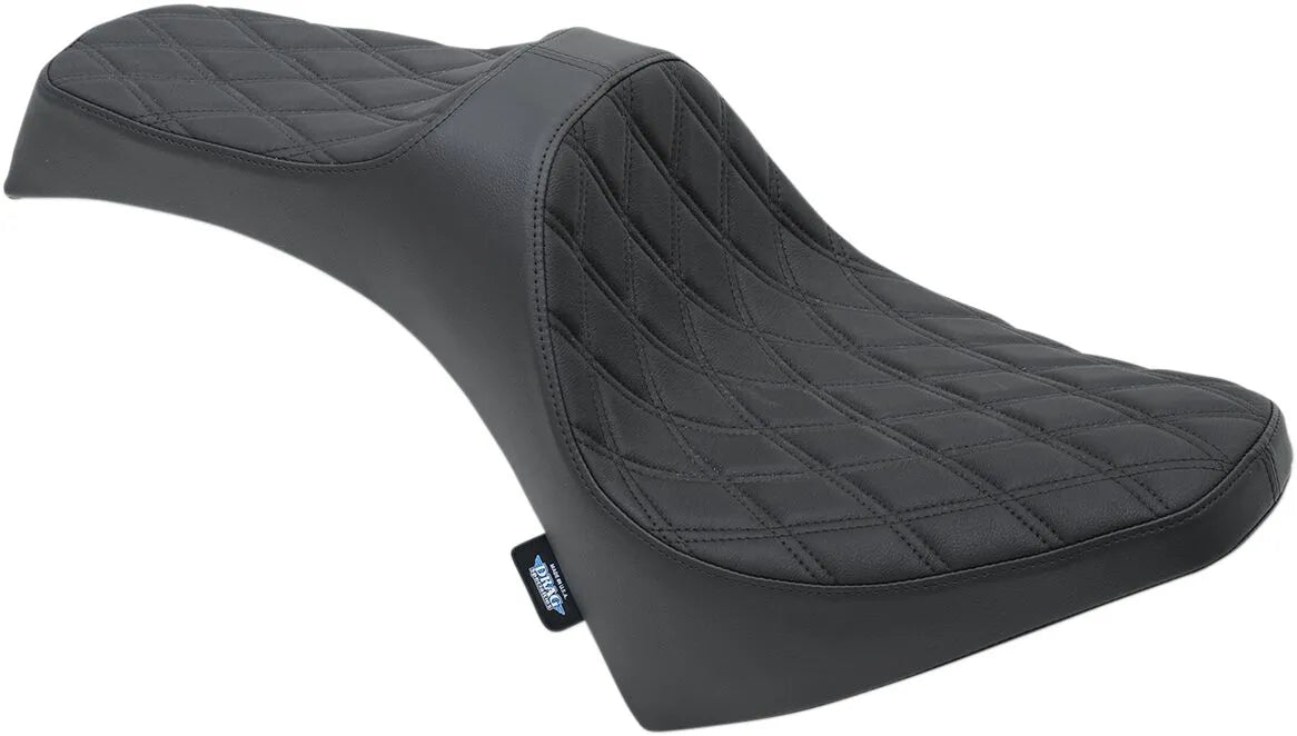 Drag Specialties Predator Iii Seat - Black Vinyl - For INDIAN