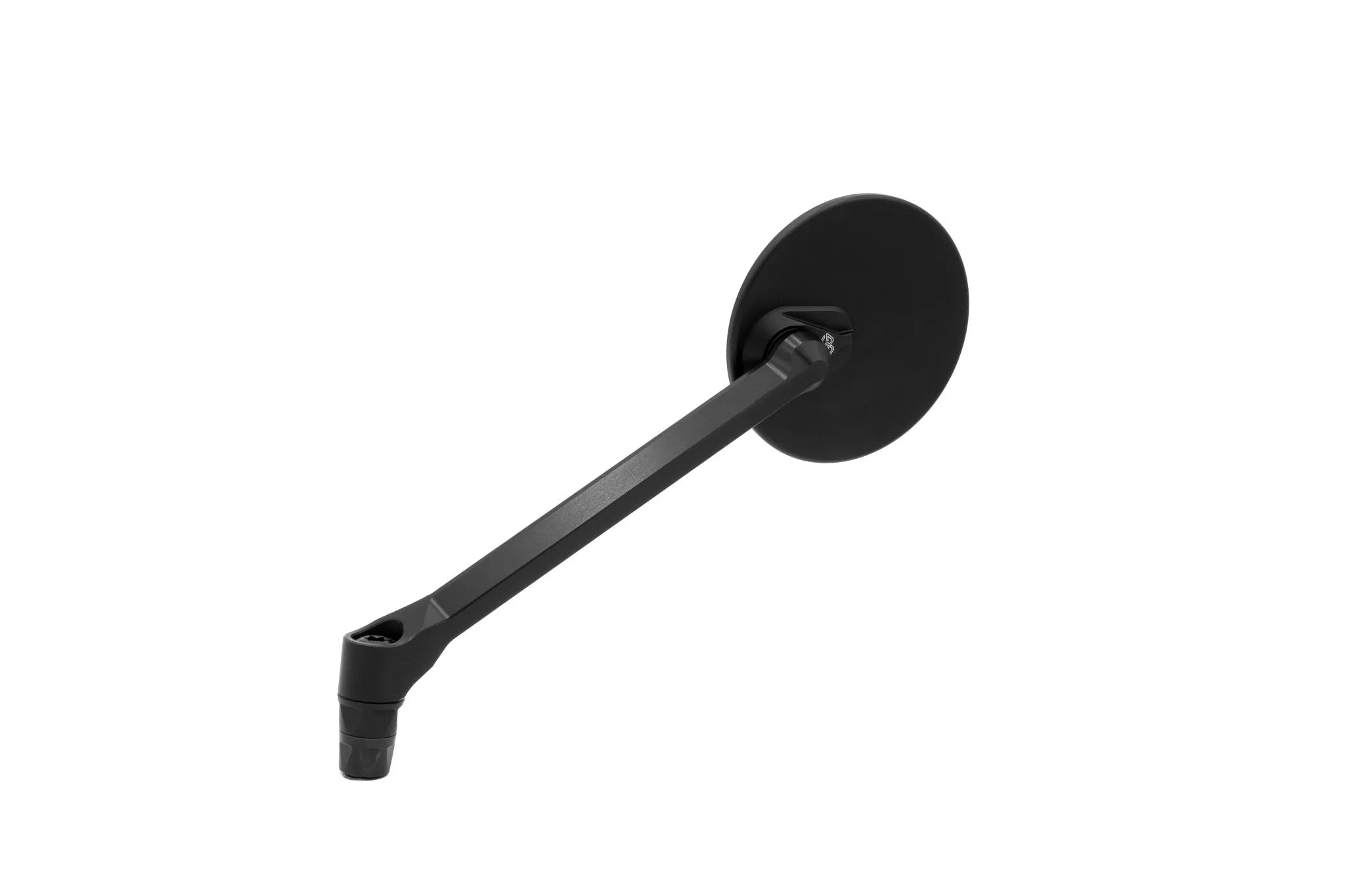 Gilles Tooling Moon Mirror M8 Handlebar End Black