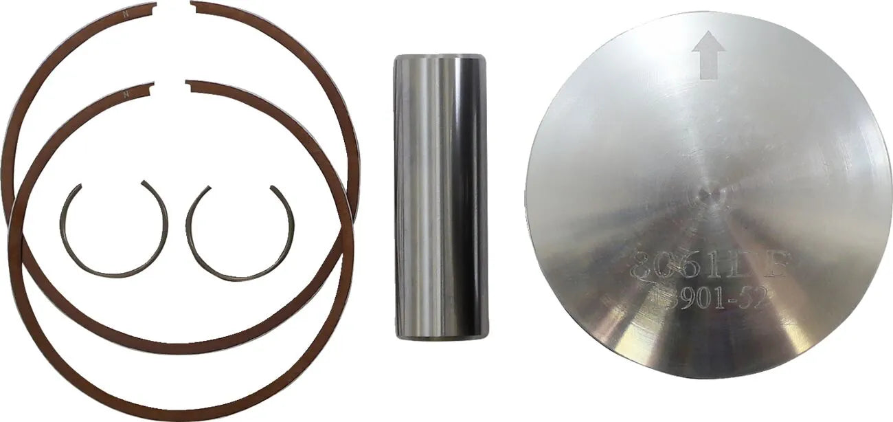 Wossner Piston Kit - 2-stroke, 54mm Bore