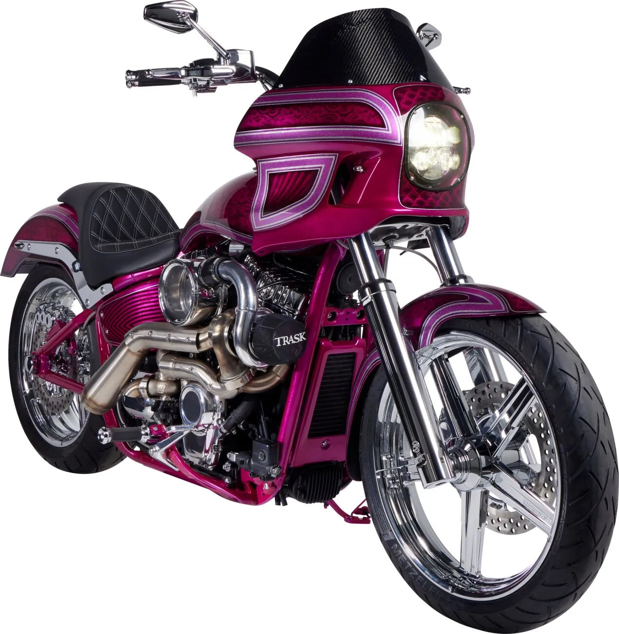 Performance Machine Chrome Lower Fork Legs For 49mm Forks