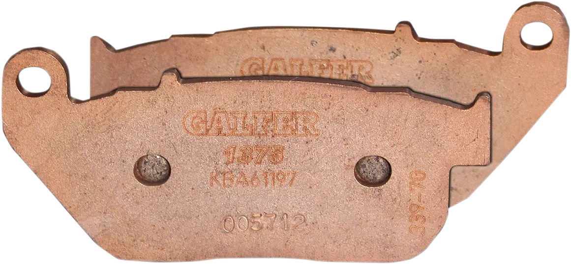 Galfer HH Sinter Bremsbeläge Für Straßenfahrten - Hinten