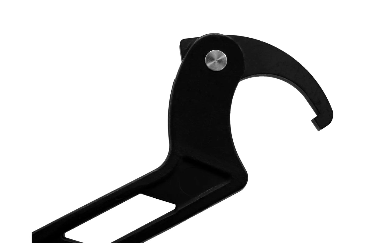 Bikeservice Adjustable C Hook Wrench Black 8-1/2"