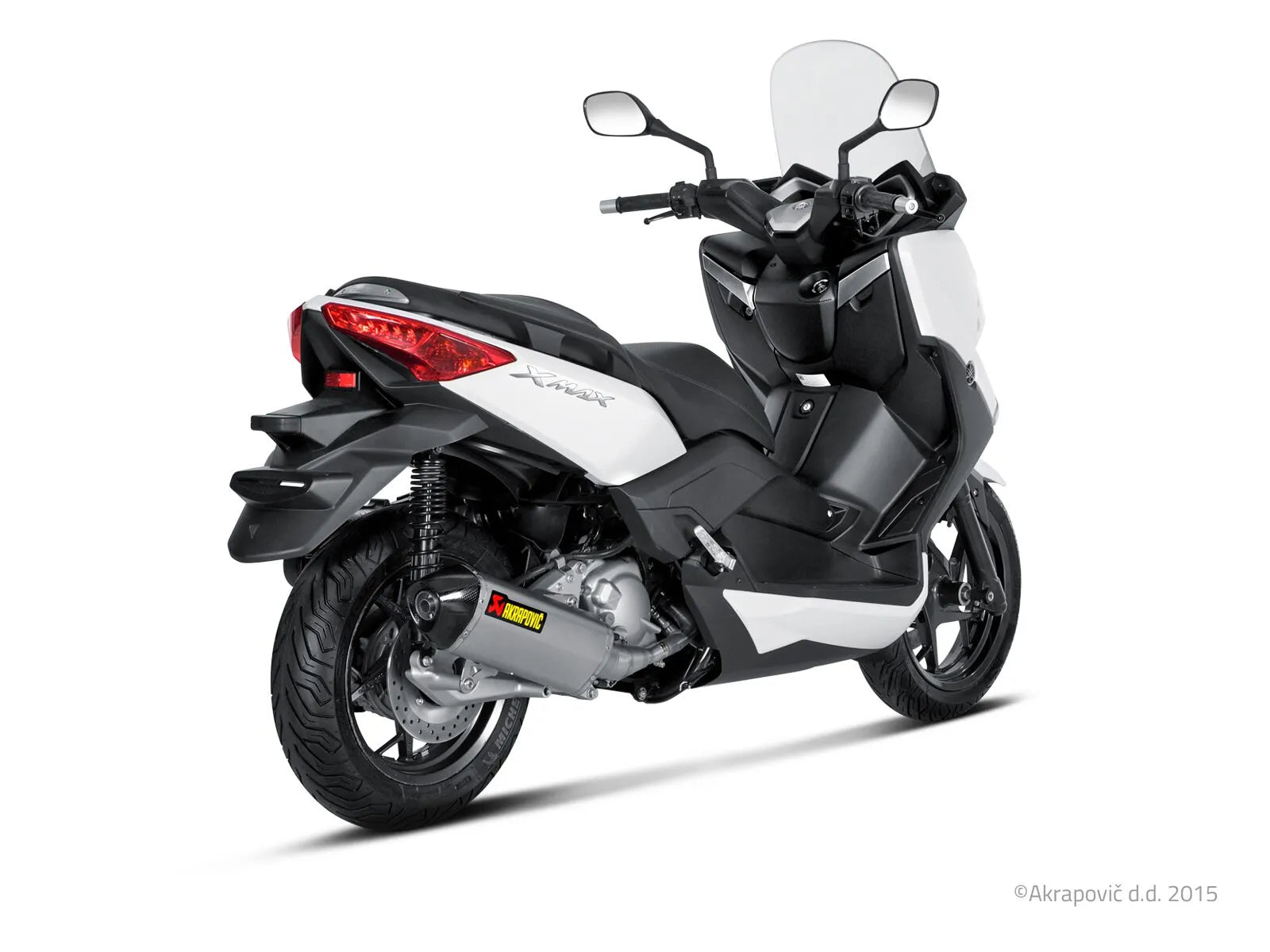 Akrapovic Slip-On Line Schalldämpfer für Roller - ECE Straßenzulassung
