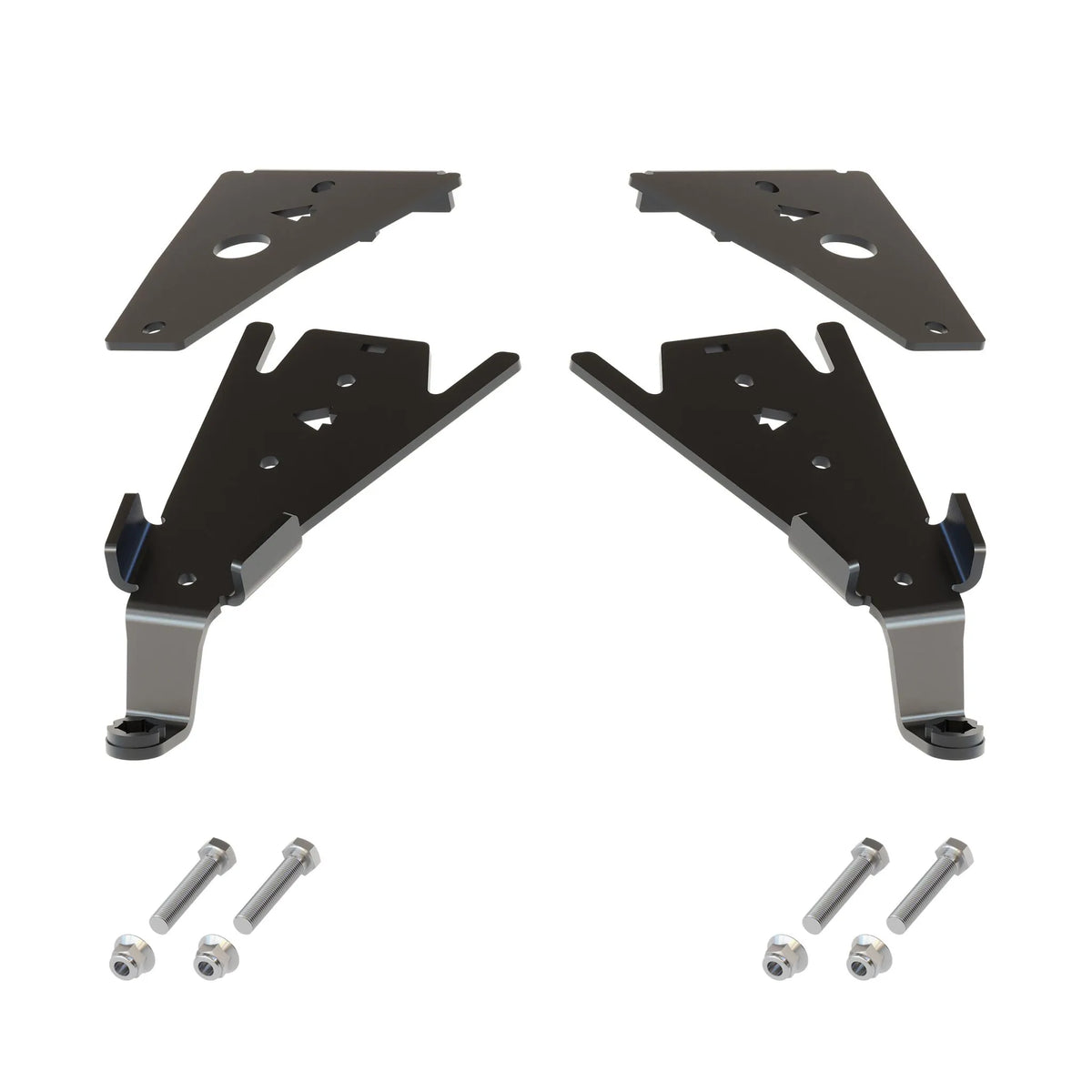 Camso Front Bracket Kit Black for Polaris General RZR