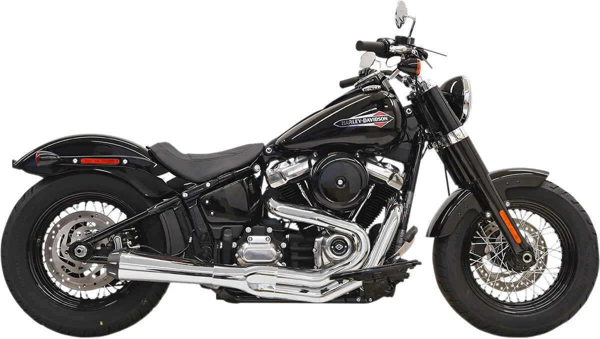 Bassani Xhaust 2-in-1 Road Rage Auspuffanlage - Chrom