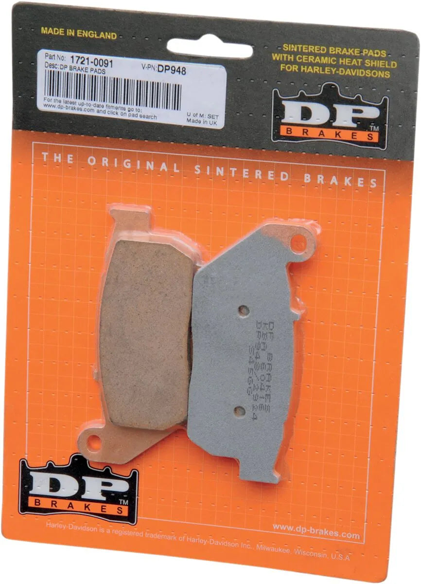 DP Brakes Sintermetall-Bremsbeläge Für Harley/buell - Vorne
