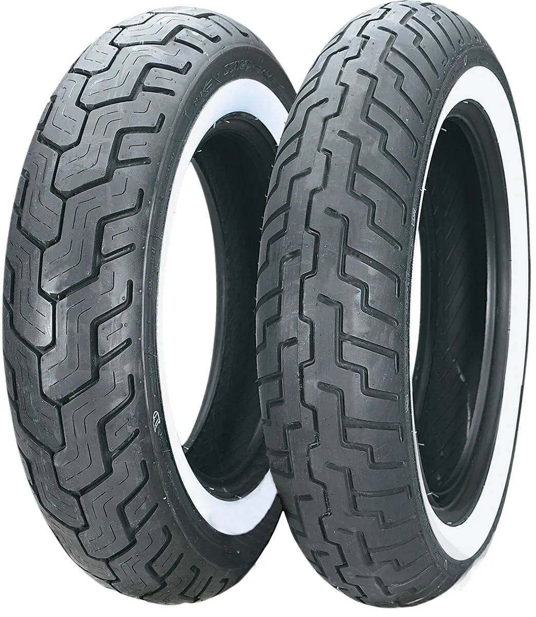 Dunlop D404 Tire 110/90-16 Front Blackwall