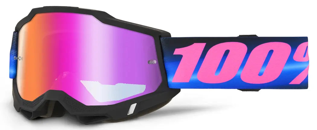 100% Accuri 2 SUPERDOME Goggles Red Mirror