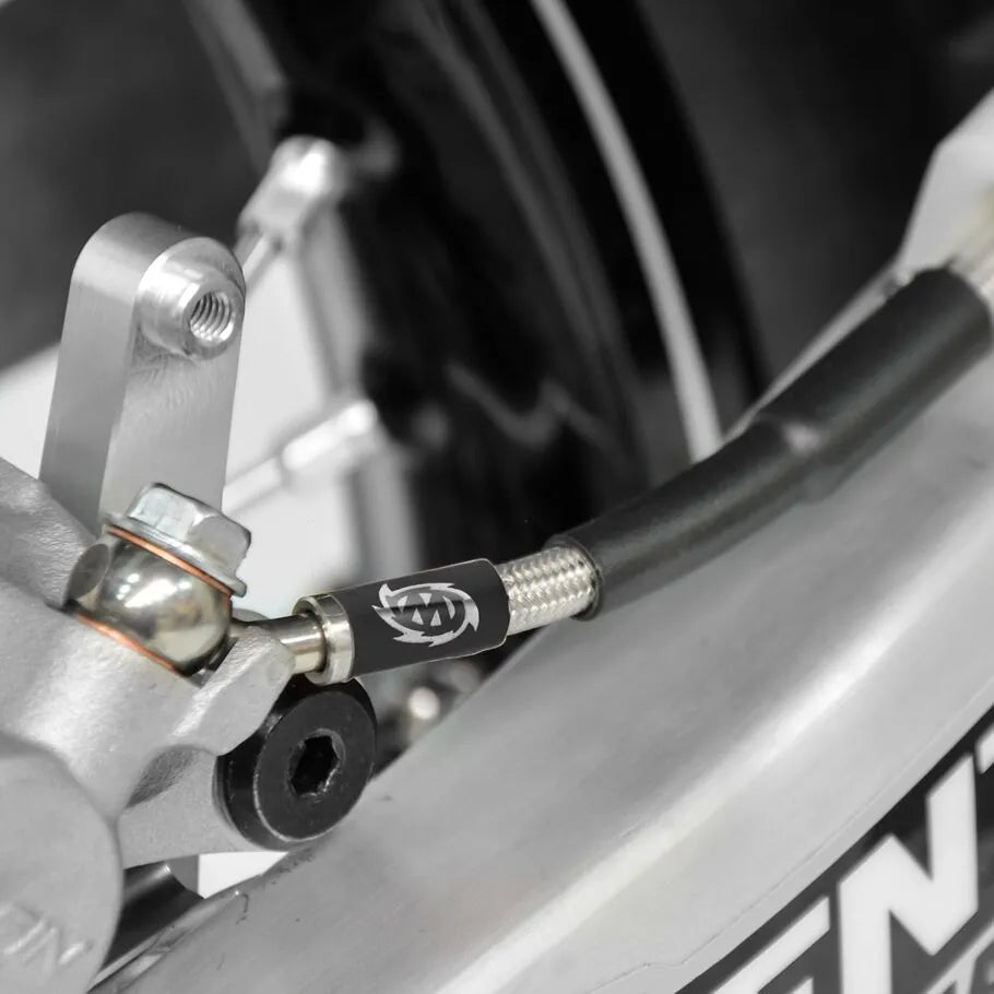 Moto-Master Edelstahl Bremsleitungssatz hinten