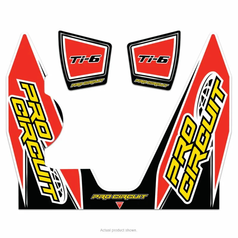 Pro Circuit Auspuff Aufkleber