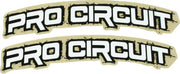 Pro Circuit Fender Stickers For 125cc-500cc Bikes