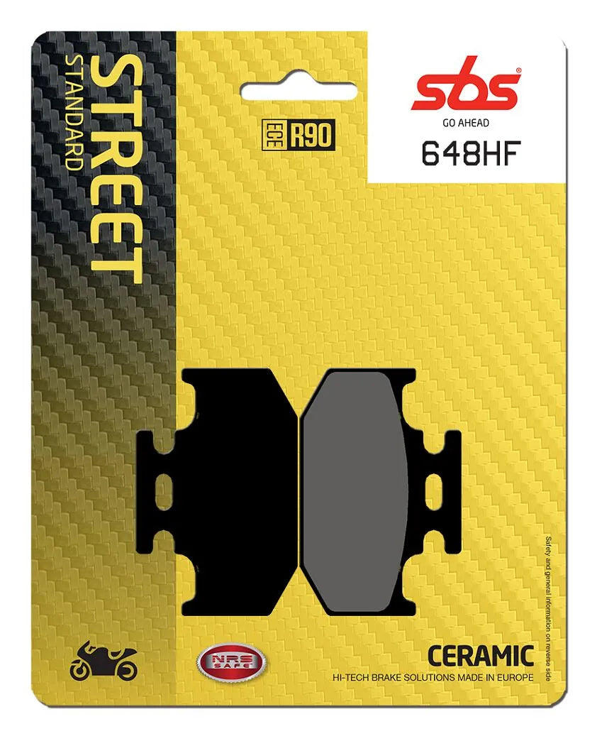 Sbs Hf Street Keramik Organische Bremsbeläge Set - Hinten